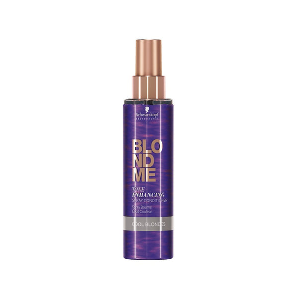 Schwarzkopf Professional Blondme Tone Enhancing Spray Conditioner Cool Blondes 150ml - Romylos All About Hair
