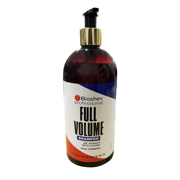 Bioshev Professional Full Volume Shampoo with Thyme Mild Formula 500ml - Romylos All About Hair