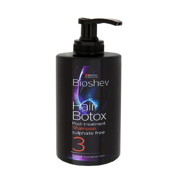 Bioshev Professional Hair Botox Sulphate Free Shampoo No3 300ml - Romylos All About Hair