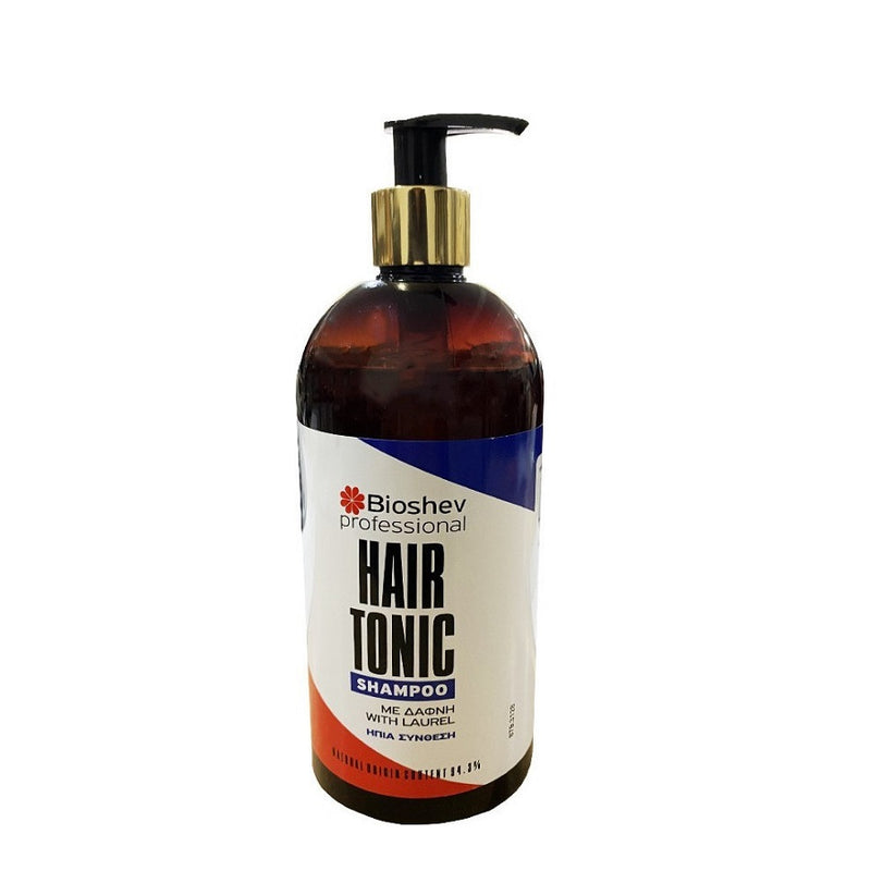 Bioshev Professional Hair Tonic Shampoo with Laurel Mild Formula 500ml - Romylos All About Hair