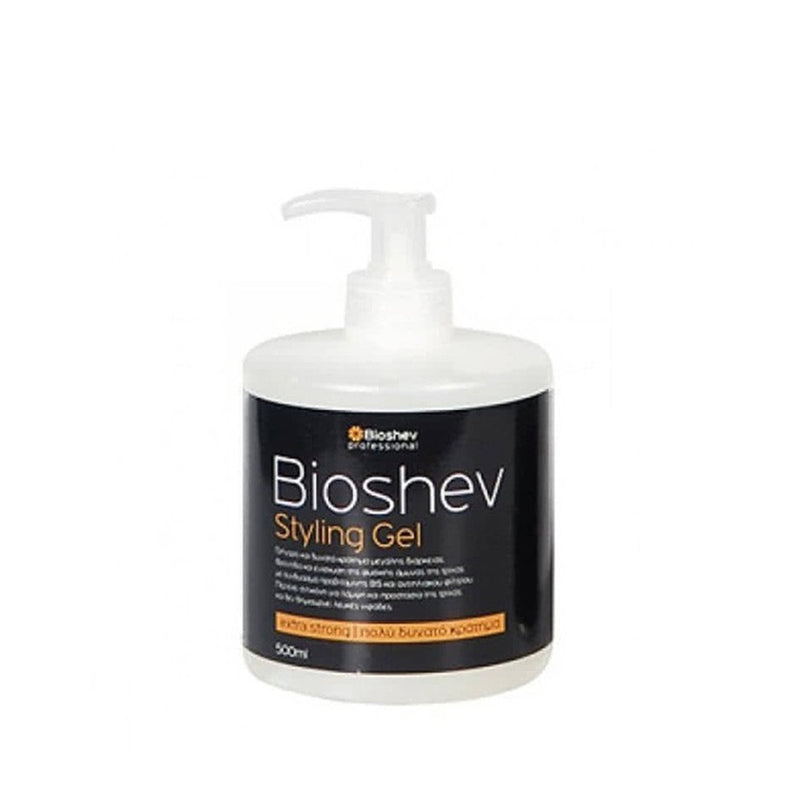 Bioshev Professional Styling Gel Extra Strong 500ml - Romylos All About Hair