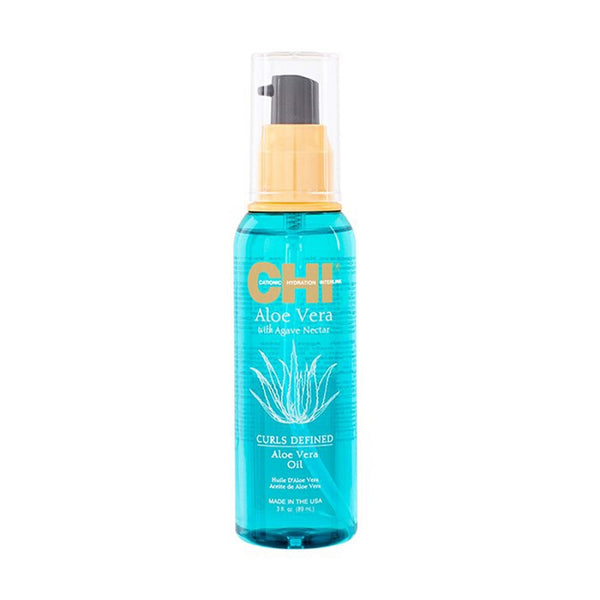 CHI Aloe Vera Curls Defined Oil 89ml - Romylos All About Hair