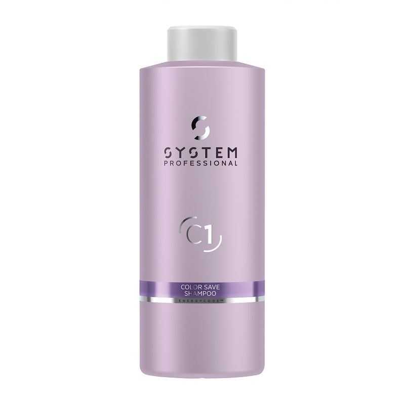 System Professional Fibra Color Save Shampoo 1000ml (C1) - Romylos All About Hair
