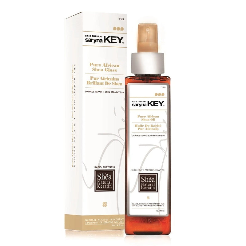 SarynaKey Pure African Shea Damage Repair Gloss Spray 250ml - Romylos All About Hair