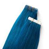 Seamless1 Tape Extension Electric Blue Ultimate Range - Romylos All About Hair