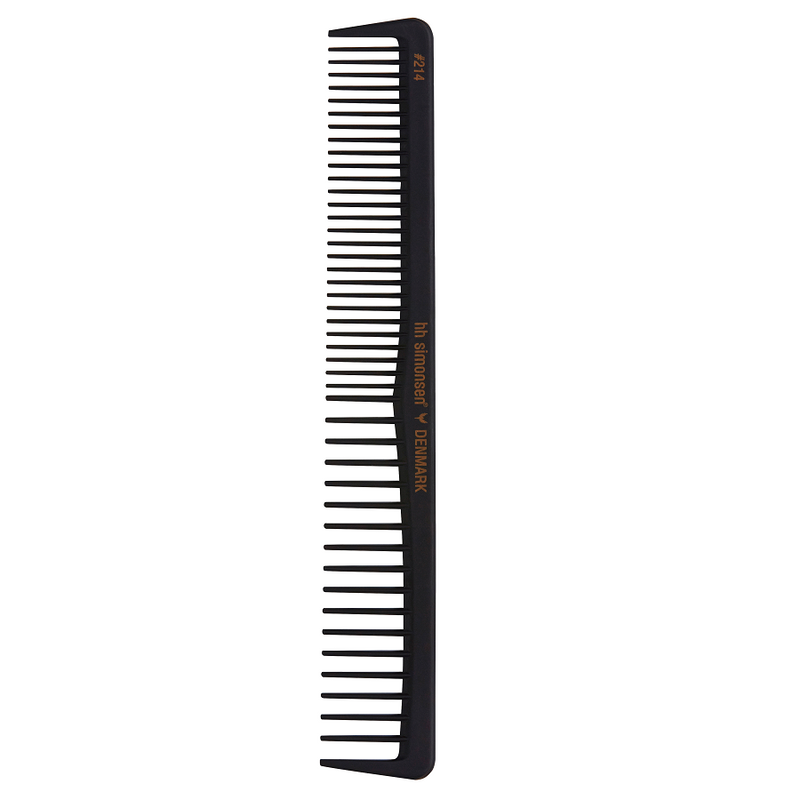 HH Simonsen Carbon Comb 214 - Romylos All About Hair