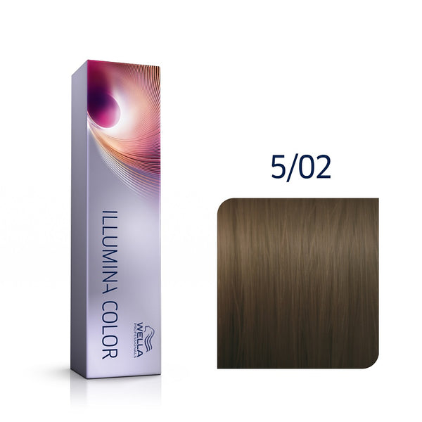 Wella Professionals Illumina Color Ανοιχτό Καστανό Φυσικό 5/02 60ml - Romylos All About Hair