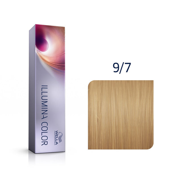 Wella Professionals Illumina Color Πολύ Ξανθό Καφέ Ξανθό 9/7 60ml - Romylos All About Hair