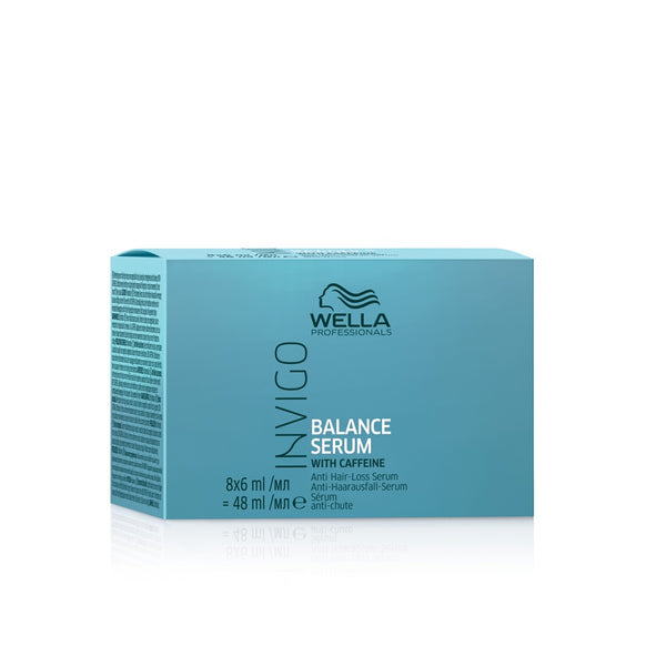 Wella Professionals Invigo Balance Anti Hair Loss Serum 8x6ml - Romylos All About Hair