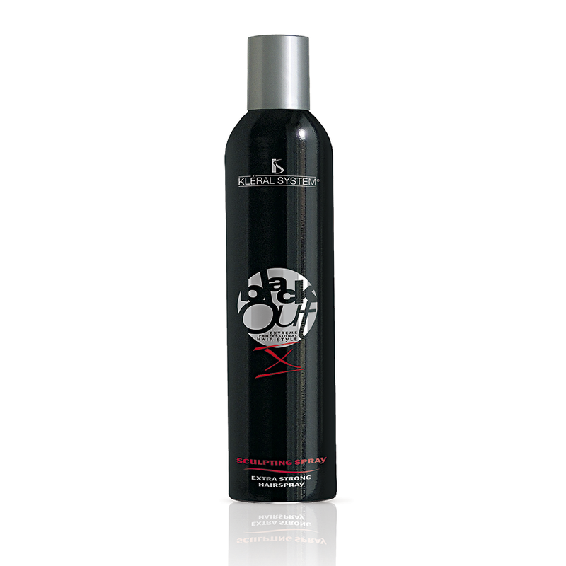 Kleral Black Out Eco Sculpting Spray 400ml - Romylos All About Hair