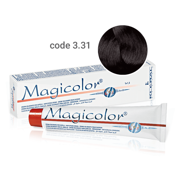 Kleral Magicolor Κρέμα Βαφής Μαλλιών 3.31 Σοκολά Έξτρα Σκούρο 100ml