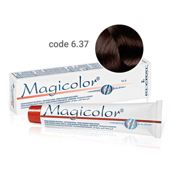 Kleral Magicolor Κρέμα Βαφής Μαλλιών 6.37 Σοκολάτα Ganduia (Φουντούκι) 100ml