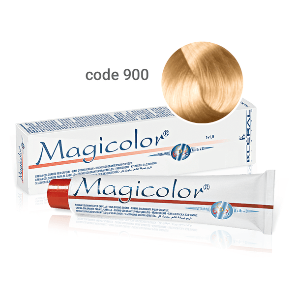 Kleral Magicolor Κρέμα Βαφής Μαλλιών 900 Ξανθό Φυσικό 100ml