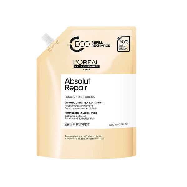 L'Oréal Professionnel Serie Expert Absolut Repair Gold Quinoa Shampoo Refill 1500ml