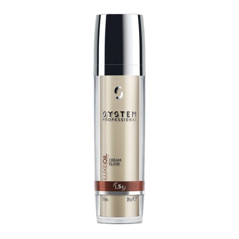System Professional Fibra LuxeOil Cream Elixir 50ml (L5C ) - Romylos All About Hair