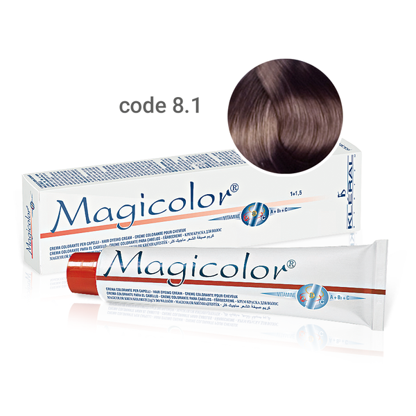 Kleral Magicolor Κρέμα Βαφής Μαλλιών 8.1 Ξανθό Ανοικτό Σαντρέ 100ml - Romylos All About Hair