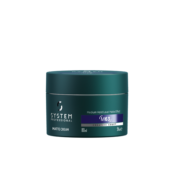 System Professional Man Matte Cream 80ml (M63) - Romylos All About Hair