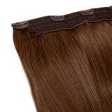 Seamless1 Hair Extensions Τρέσα Με Κλιπ Mocha 55cm - Romylos All About Hair