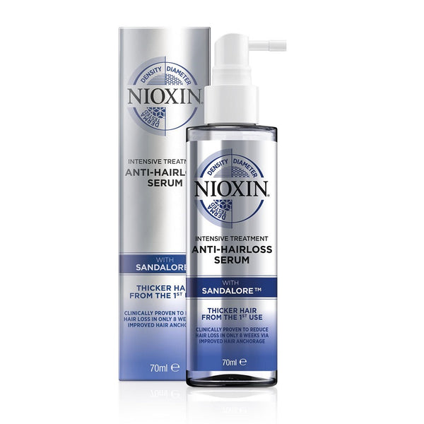 Nioxin Anti Hair Loss Serum with Sandalore 70ml - Romylos All About Hair