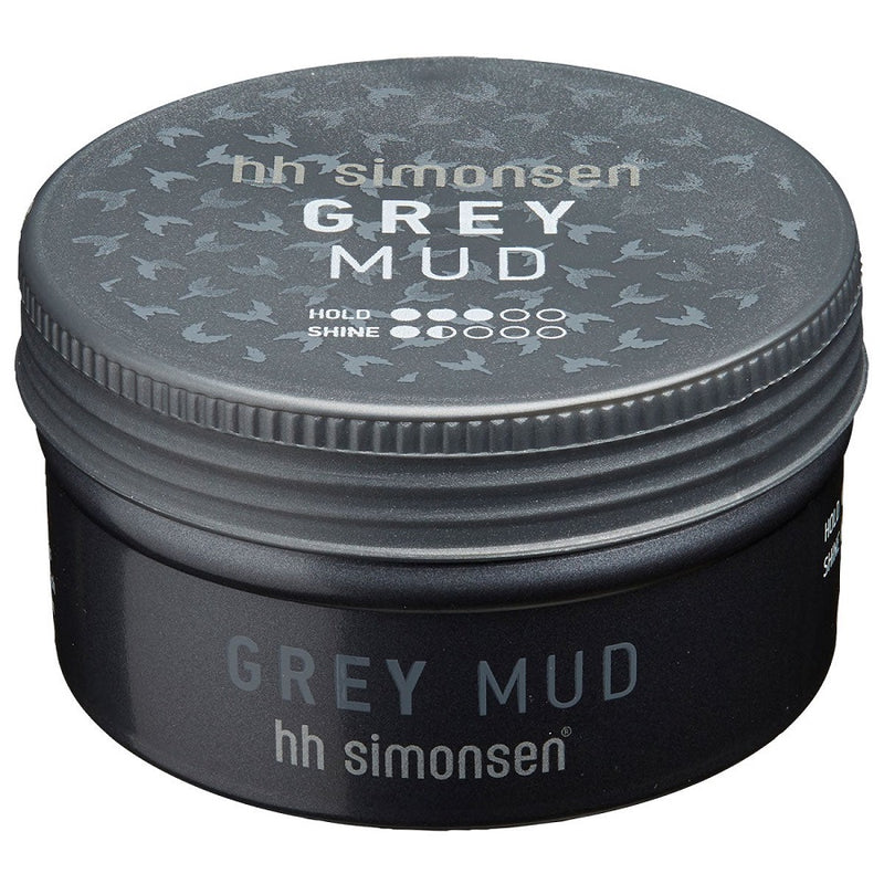 HH Simonsen Grey Mud Wax 100ml - Romylos All About Hair
