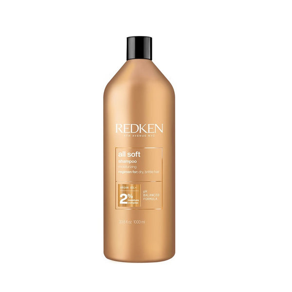 Redken All Soft Shampoo 1000ml - Romylos All About Hair