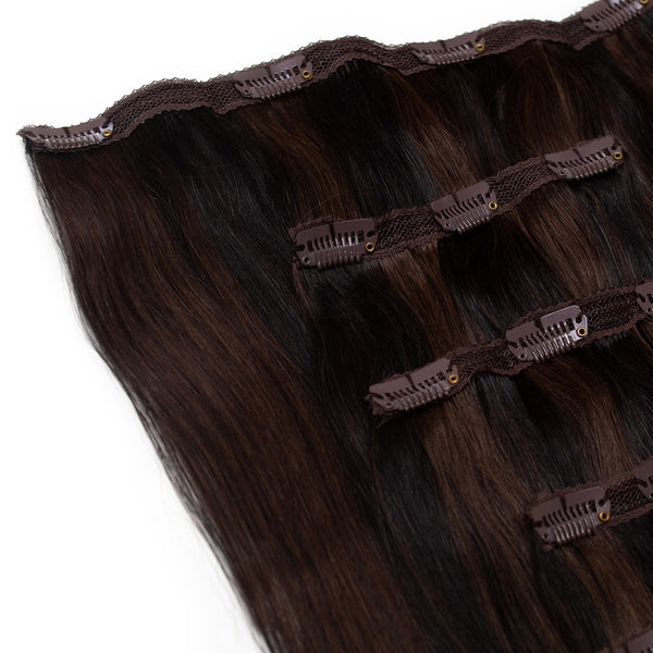 Seamless1 Hair Extensions Τρέσα Με Κλιπ 5 Κομμάτια Ritzy Blend 55εκ - Romylos All About Hair