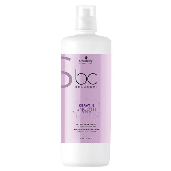 Schwarzkopf Professional BC Bonacure Keratin Smooth Perfect Micellar Shampoo 1000ml - Romylos All About Hair