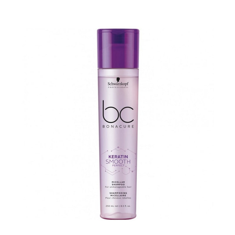 Schwarzkopf Professional BC Bonacure Keratin Smooth Perfect Micellar Shampoo 250ml - Romylos All About Hair