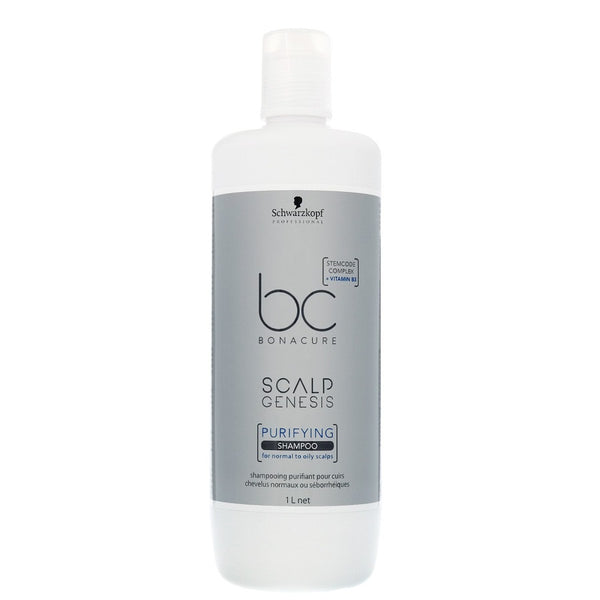 Schwarzkopf Professional BC Bonacure Scalp Genesis Purifying Shampoo 1000ml - Romylos All About Hair