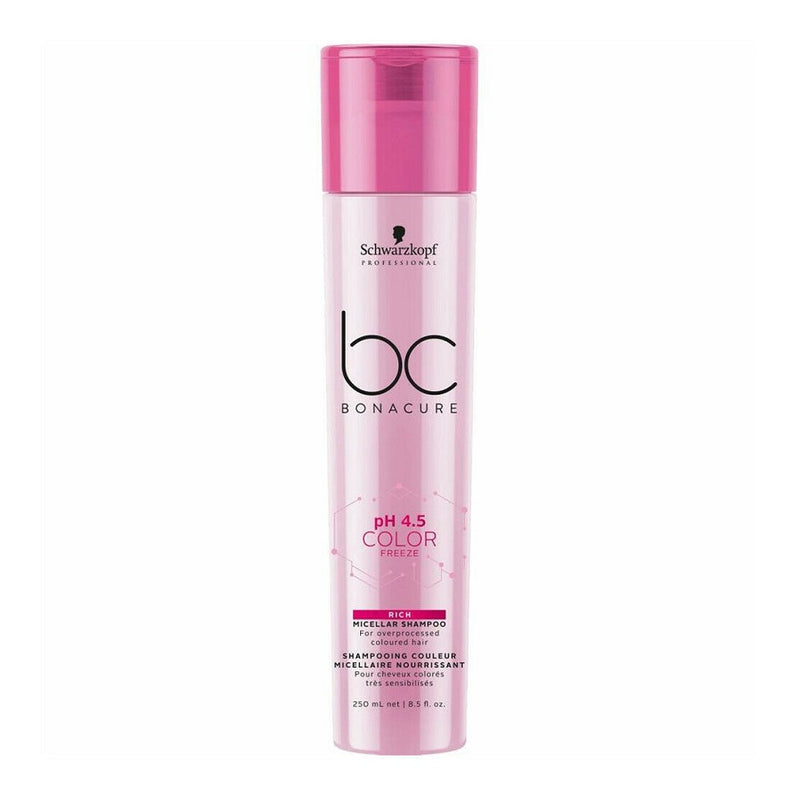 Schwarzkopf Professional BC Bonacure Color Freeze Rich Micellar Shampoo 250ml - Romylos All About Hair