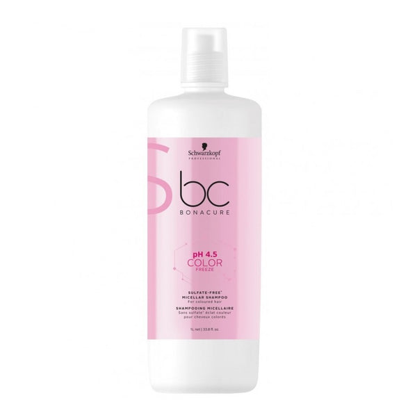 Schwarzkopf Professional Bc Bonacure Color Freeze Sulfate Free Micellar Shampoo 1000ml - Romylos All About Hair