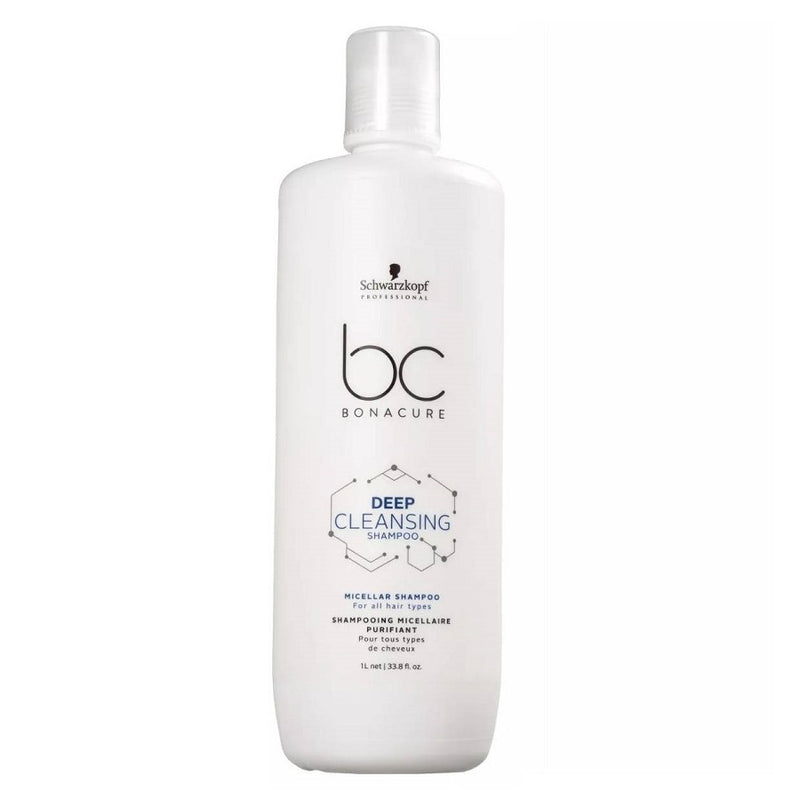 Schwarzkopf Professional Bc Bonacure  Deep Cleansing Micellar Shampoo 1000ml - Romylos All About Hair