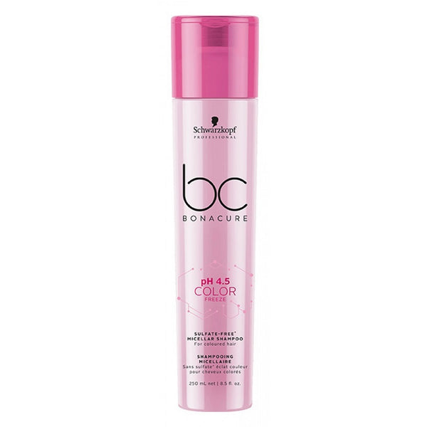 Schwarzkopf Professional Bc Bonacure Color Freeze Sulfate Free Micellar Shampoo 250ml - Romylos All About Hair