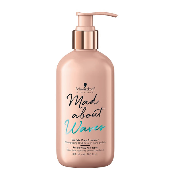 Schwarzkopf Professional Mad About Waves Sulfate Free Cleanser 300ml - Romylos All About Hair