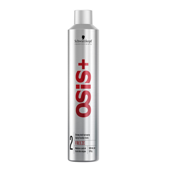 Schwarzkopf Professional OSiS+ Freeze Super Hold Hairspray 500ml - Romylos All About Hair