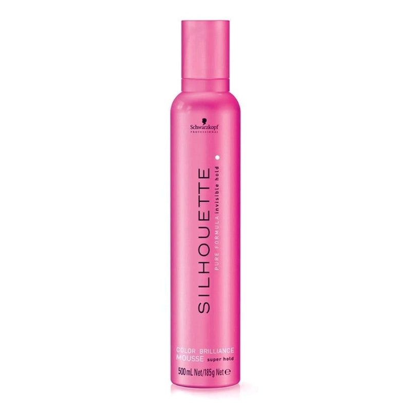 Schwarzkopf Professional Silhouette Color Brilliance Mousse Super Hold 500ml - Romylos All About Hair