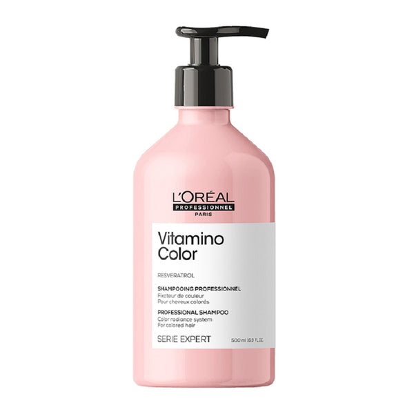 L'Oréal Professionnel Serie Expert Vitamino Color Shampoo 500ml - Romylos All About Hair