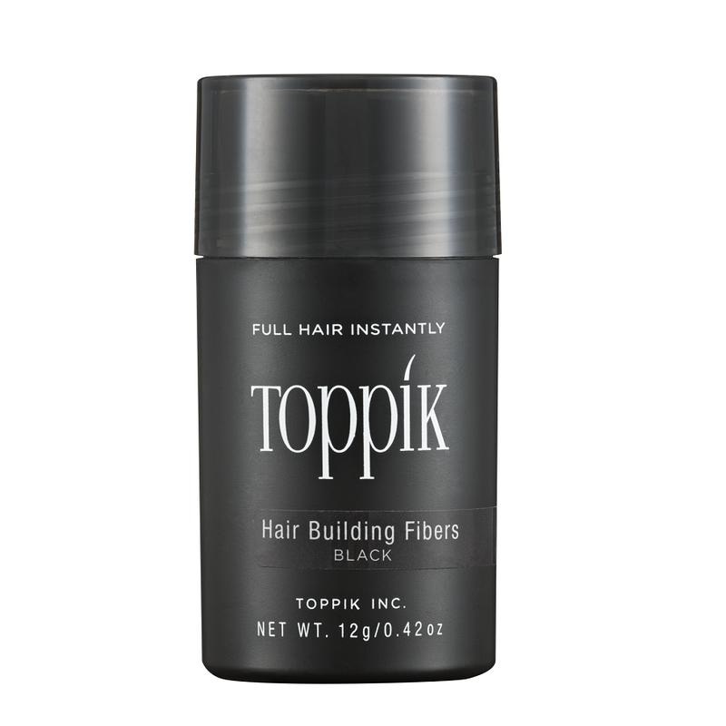 Toppik Hair Building Fibers Μαύρο/Black 12gr - Romylos All About Hair