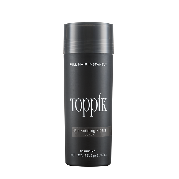 Toppik Hair Building Fibers Μαύρο/Black 27.5gr - Romylos All About Hair