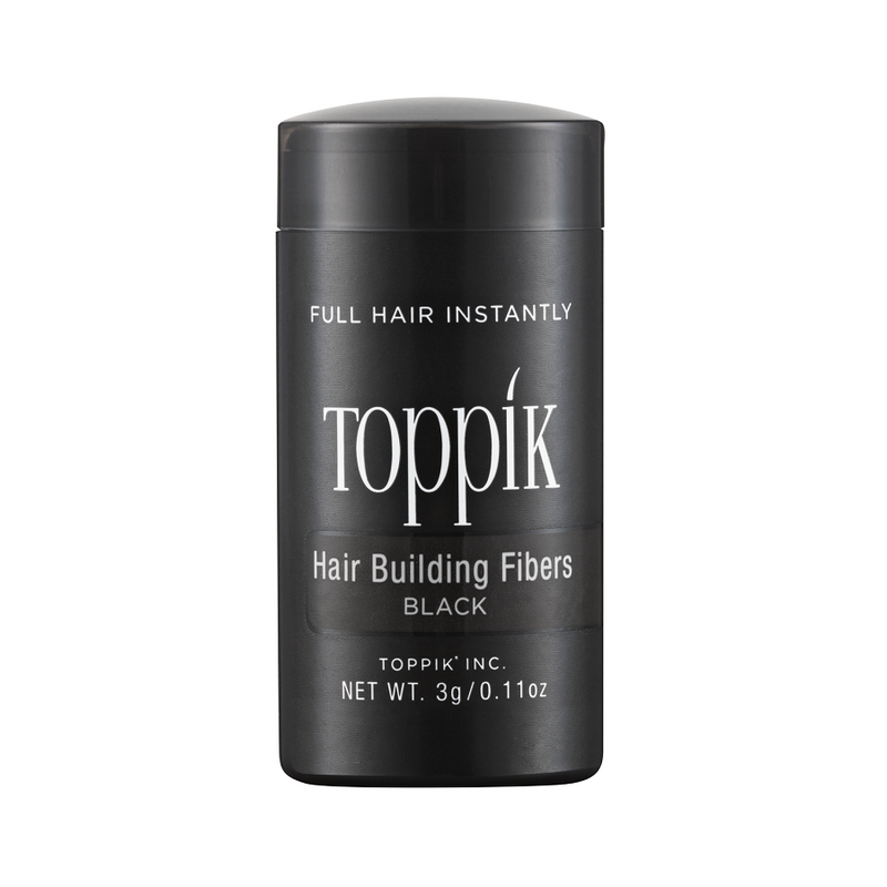 Toppik Hair Building Fibers Μαύρο/Black 3gr - Romylos All About Hair