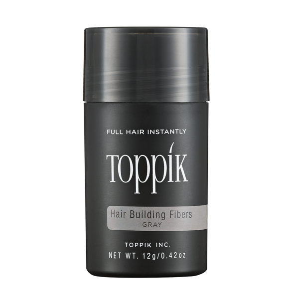 Toppik Hair Building Fibers Γκρίζο/Grey 12gr - Romylos All About Hair