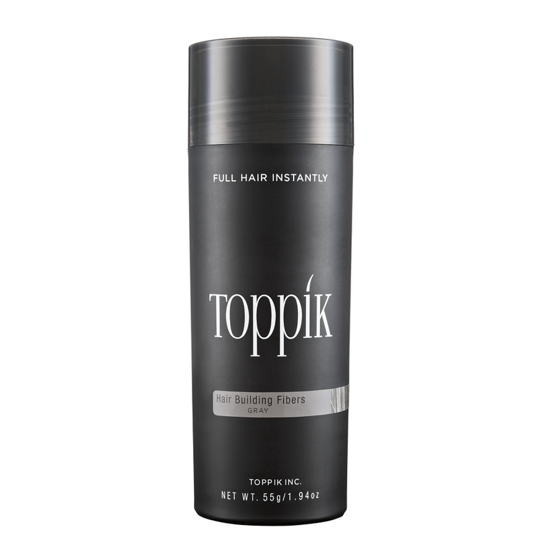Toppik Hair Building Fibers Γκρίζο/Grey 55gr - Romylos All About Hair