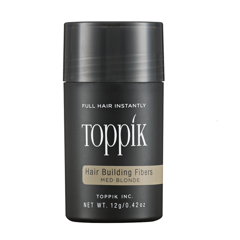 Toppik Hair Building Fibers Ξανθό/Medium Blonde 12gr - Romylos All About Hair