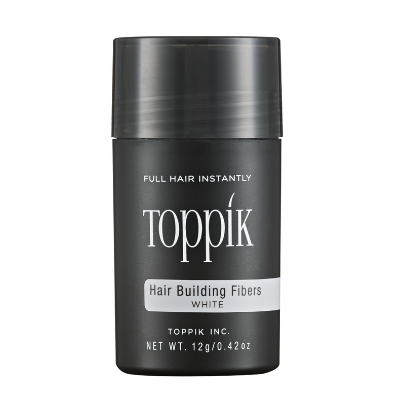 Toppik Hair Building Fibers Λευκό/White 12gr - Romylos All About Hair