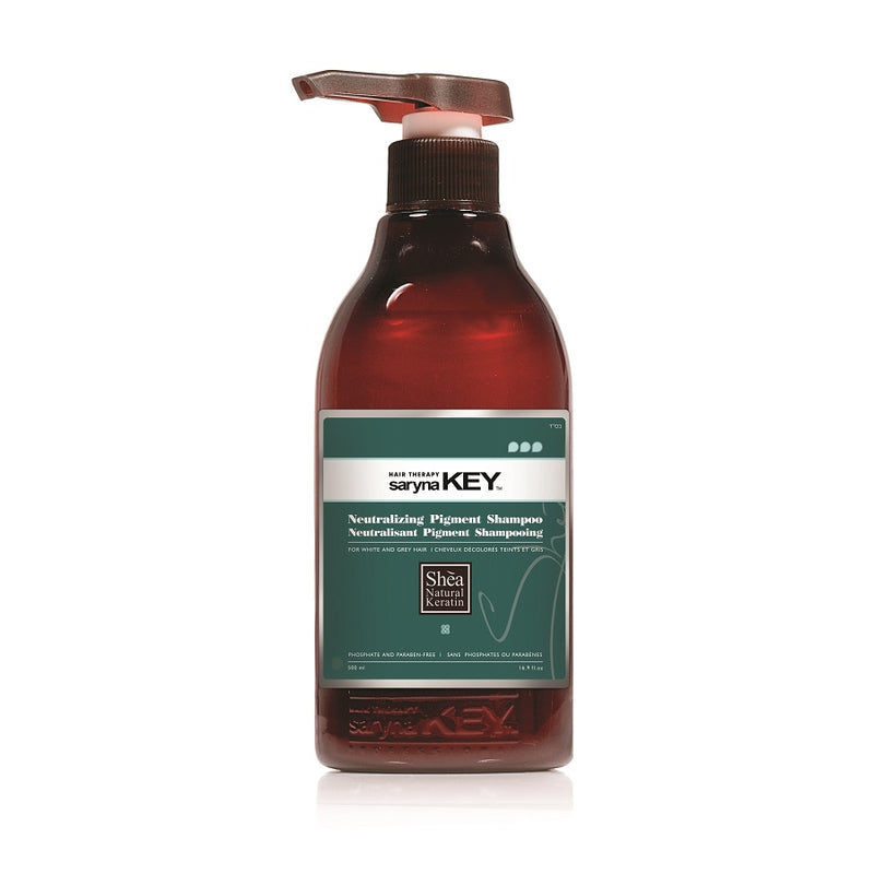 SarynaKey Unique Pro Neutralizing Pigment Shampoo 500ml - Romylos All About Hair