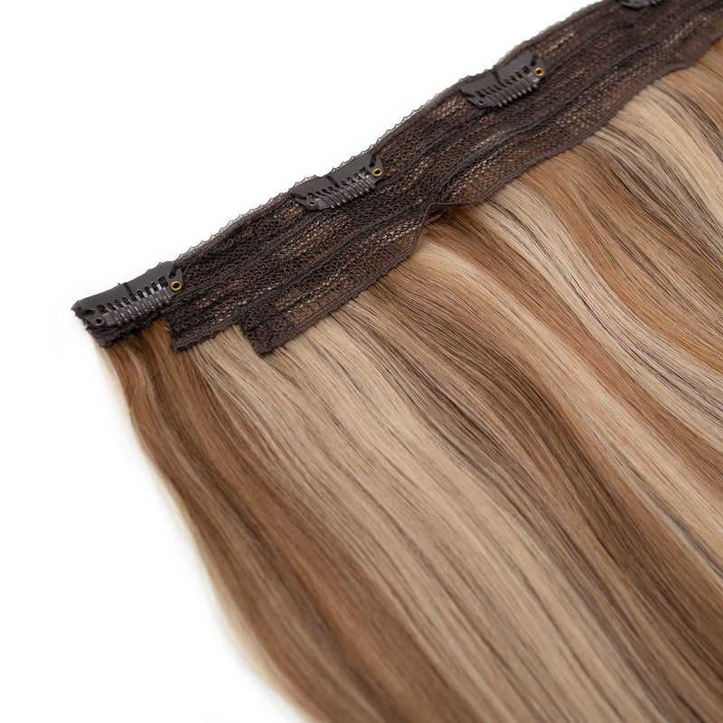 Seamless1 Hair Extensions Τρέσα Με Κλιπ Vanilla Blend 55cm - Romylos All About Hair