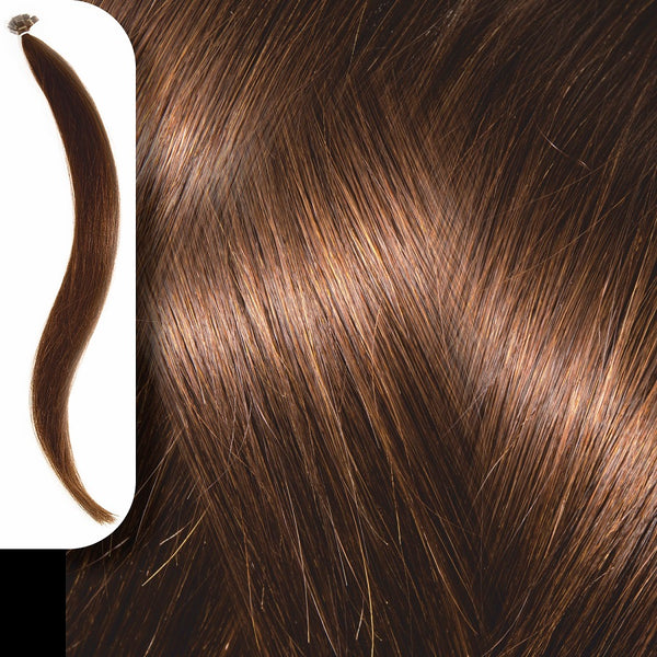 Yanni Extensions Gold Τούφες Κερατίνης No 4.0 Καστανό 50cm - Romylos All About Hair