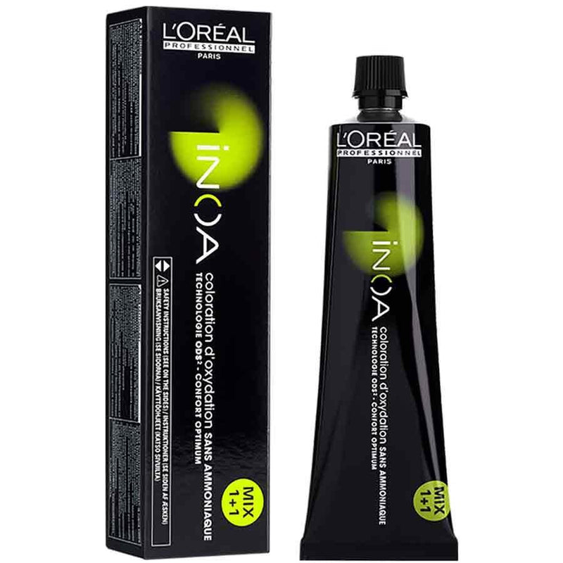 L'oreal Professionnel INOA Marron Resist 5.52 Καστανό Ανοιχτό Ακαζού Ιριζέ 60gr - Romylos All About Hair