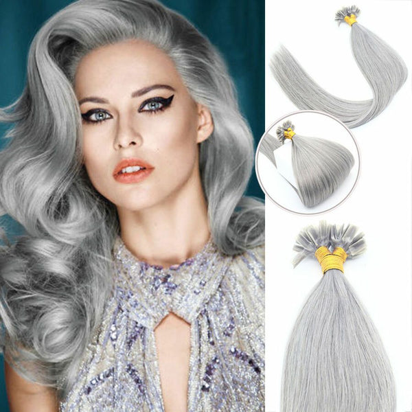 Extension Κερατίνης Σετ 20 Τούφες Silver - Romylos All About Hair