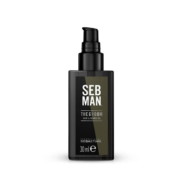 Sebastian Professional Seb Man The Groom Hair & Beard Oil 30ml - Romylos All About Hair